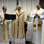 Die Zelebranten: Pater Michael Maier OPR, Bischof Roald Nikolai, und Father Robert Nemkovich Die Zelebranten: Pater Michael Maier OPR, Bischof Roald Nikolai, und Father Robert Nemkovich