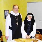 Abt Klaus und die Priorin Mutter Maria Agnes Abt Klaus und die Priorin Mutter Maria Agnes