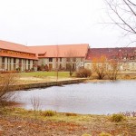 Kloster Helfta: links Gästehaus, in der Mitte Gertrudenstift mit vermieteten Wohnungen Kloster Helfta: links Gästehaus, in der Mitte Gertrudenstift mit vermieteten Wohnungen