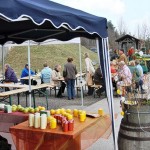 Hier gab es Kerzen zum selbst verzieren Hier gab es Kerzen zum selbst verzieren